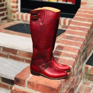 NWOT/Box Frye Tall Boots, Redwood, sz 6